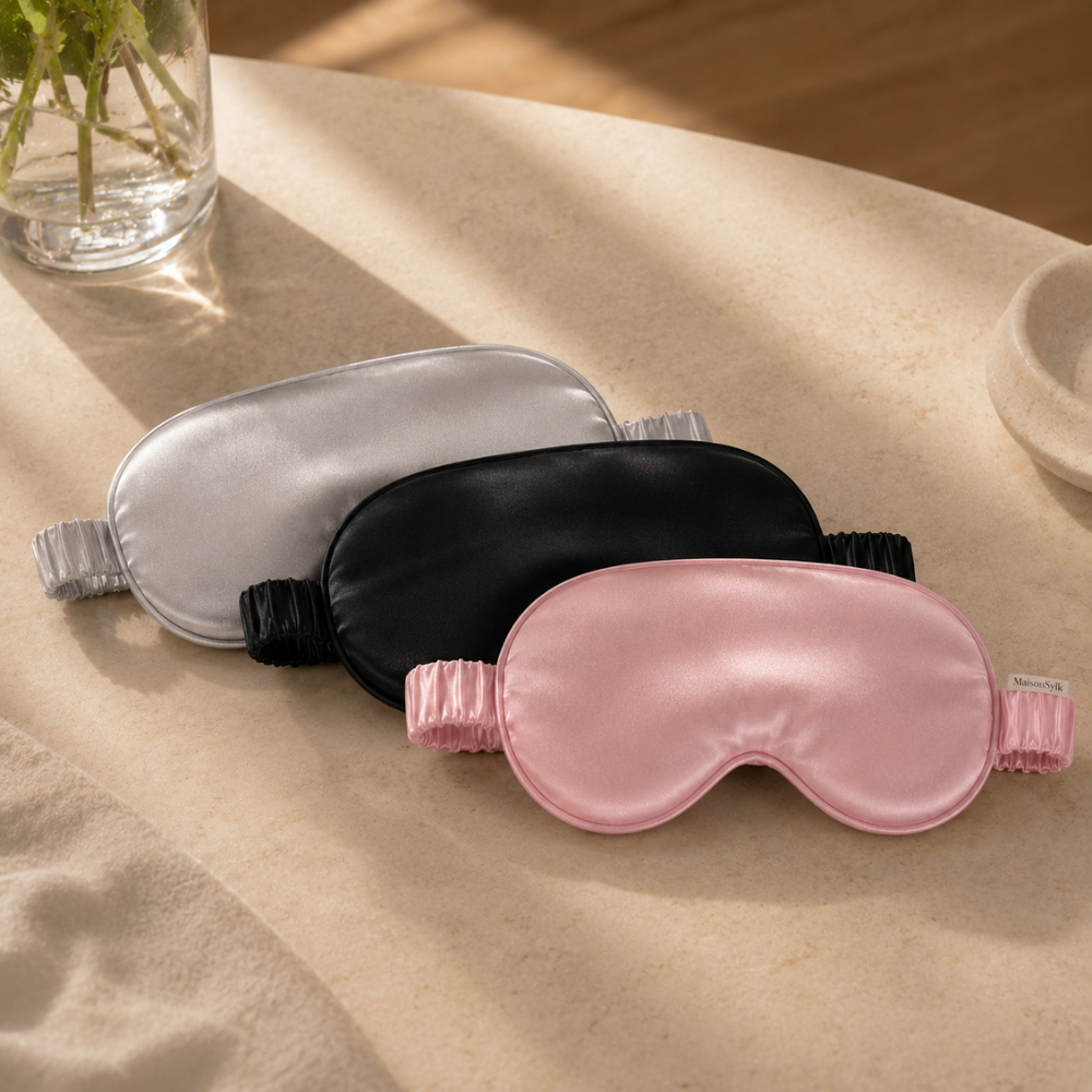 Masque de nuit en soie MaisonSylk